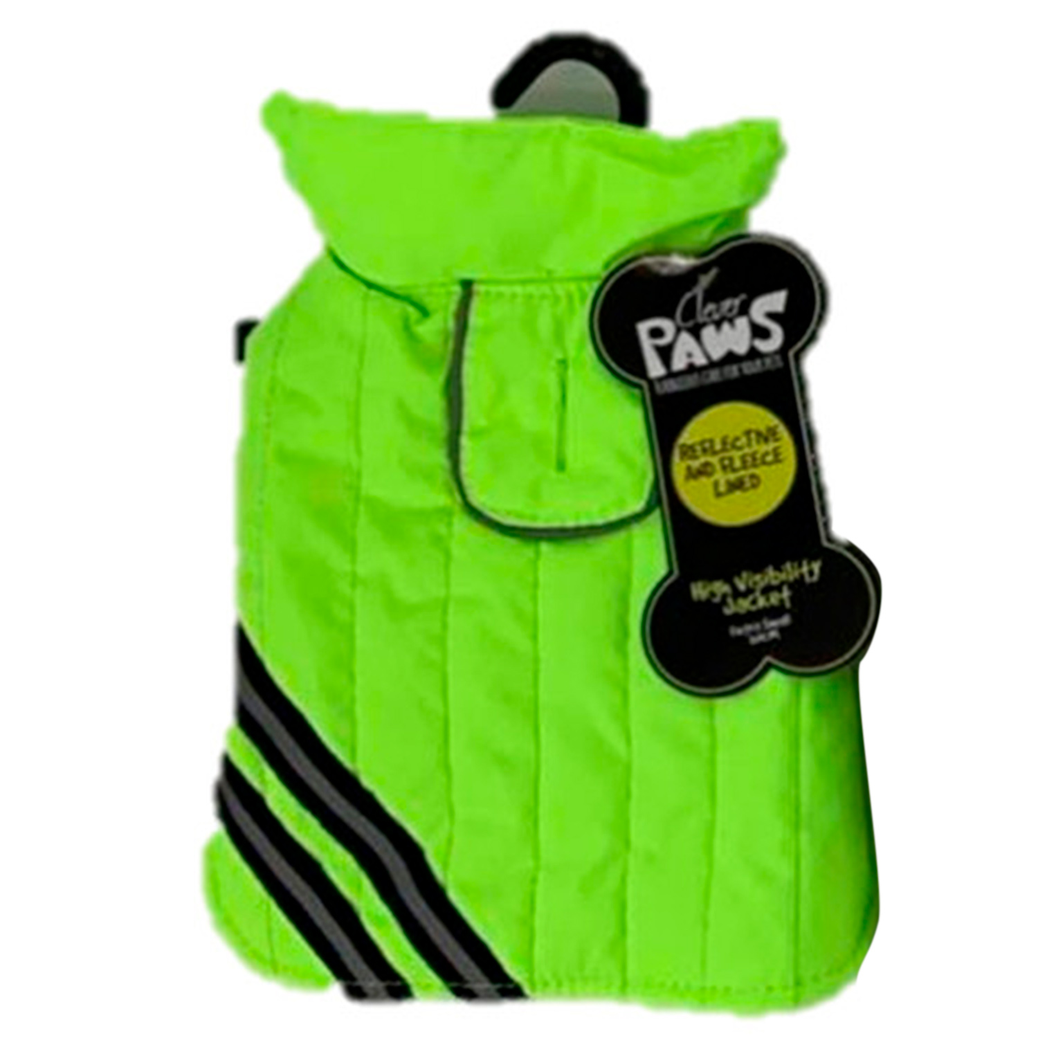 Quilted High Visibility Pet Jacket - 30cm Image