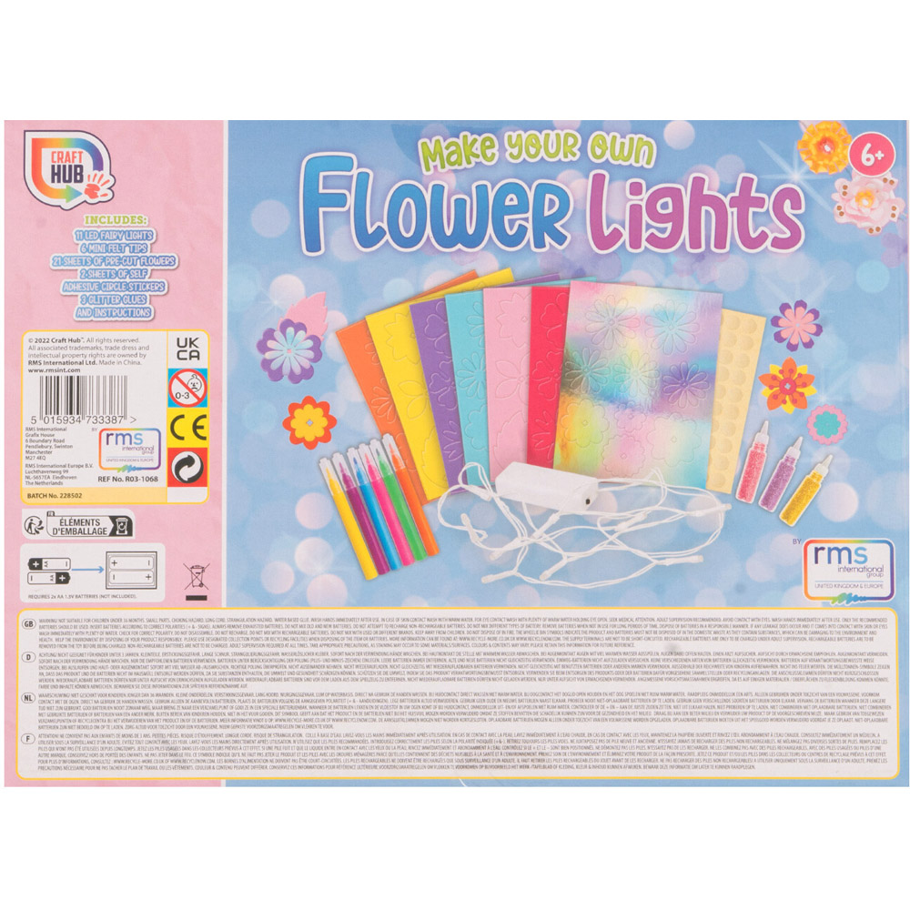 Craft Hub Make Your Own Flower Lights Kit Image 2