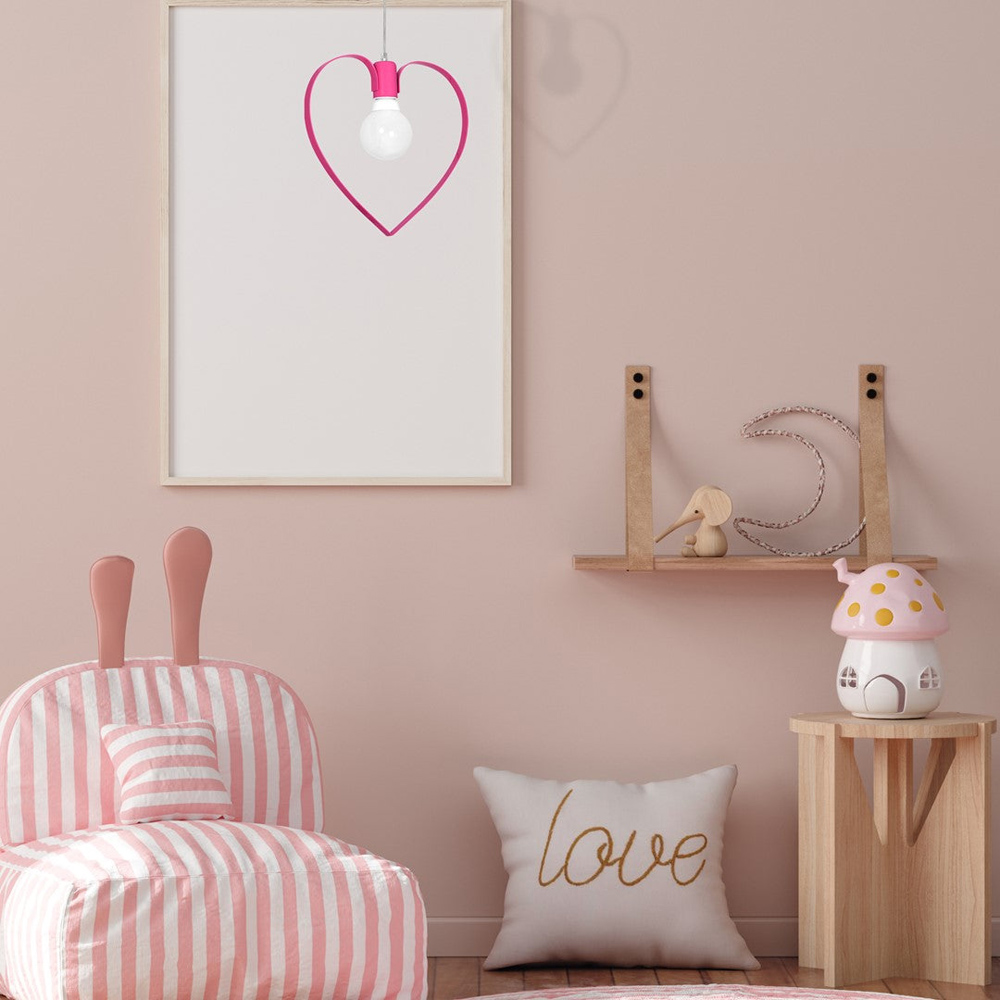 Milagro Amore Pink Pendant Lamp 230V Image 6