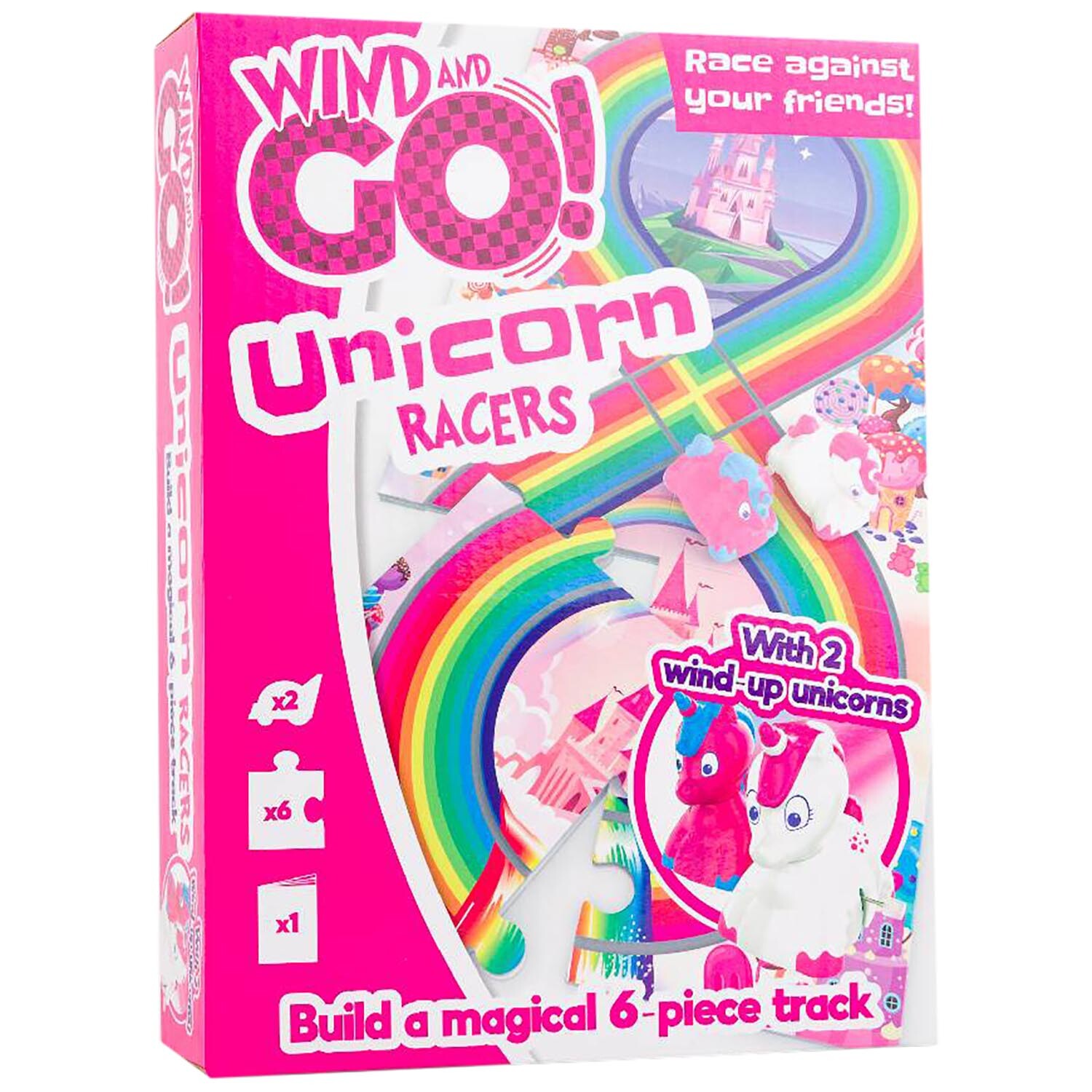 Wind and Go Unicorn Racers Puzzle Game Image