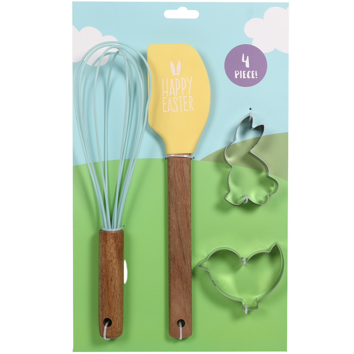Easter Baking and Decorating Tool Set 4 Piece Image