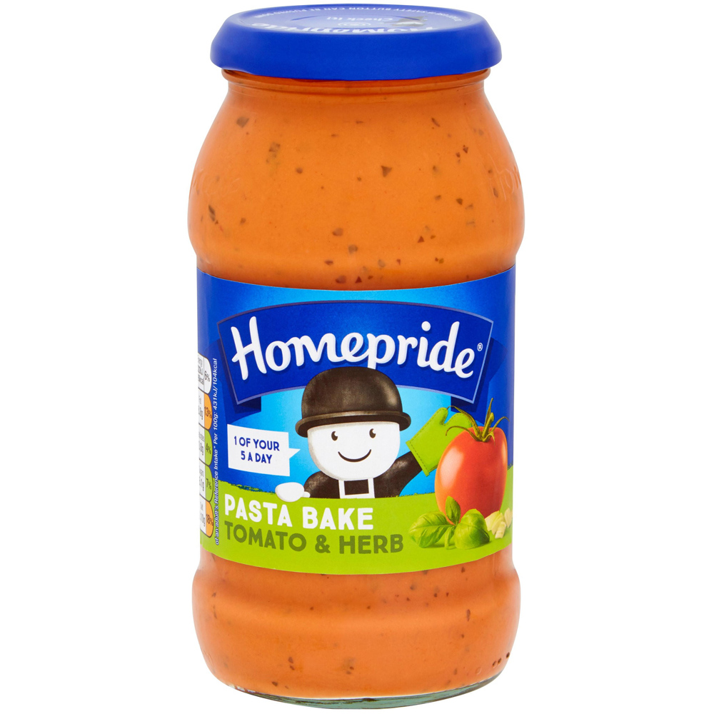 Homepride Tomato and Herb Pasta Bake 485g Image