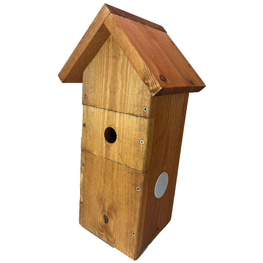 Green Feathers Solar Powered Wi Fi Bird Box Camera Deluxe Bundle Image 3