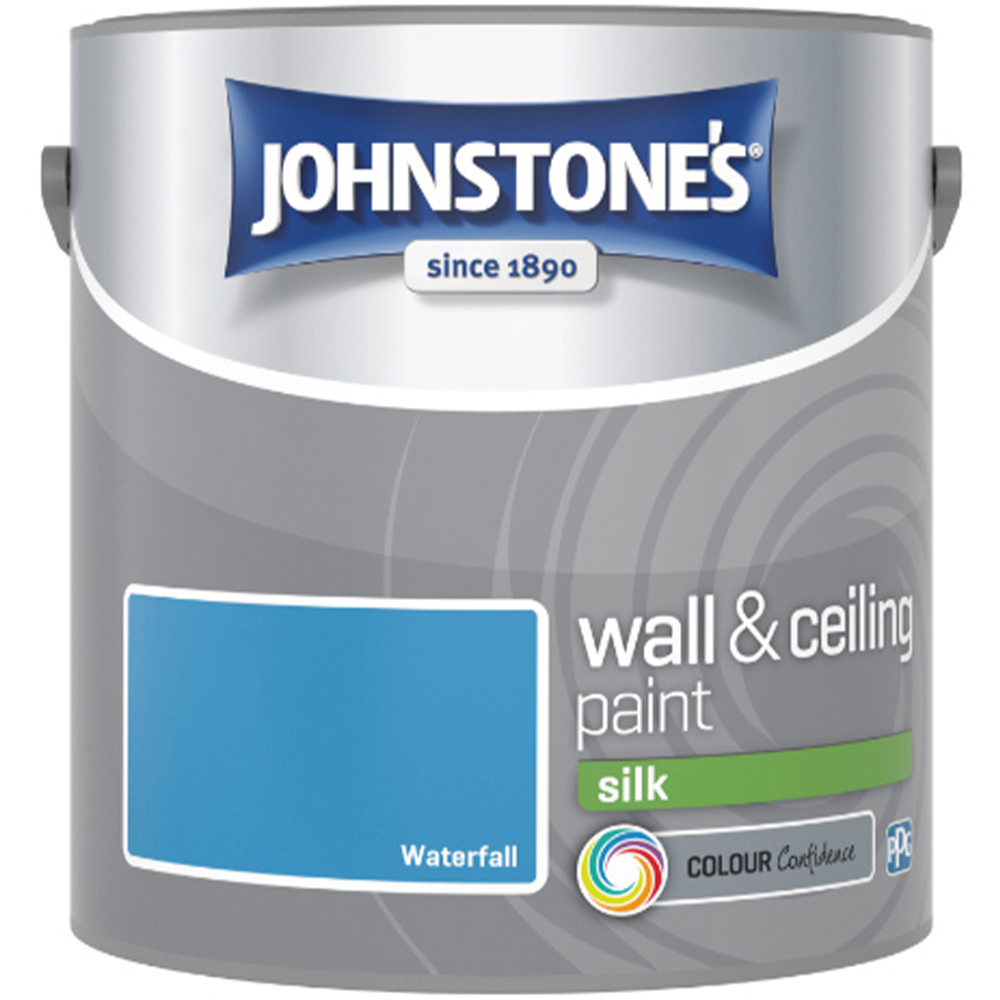 Johnstone's Walls & Ceilings Waterfall Silk Emulsion Paint 2.5L Image 2