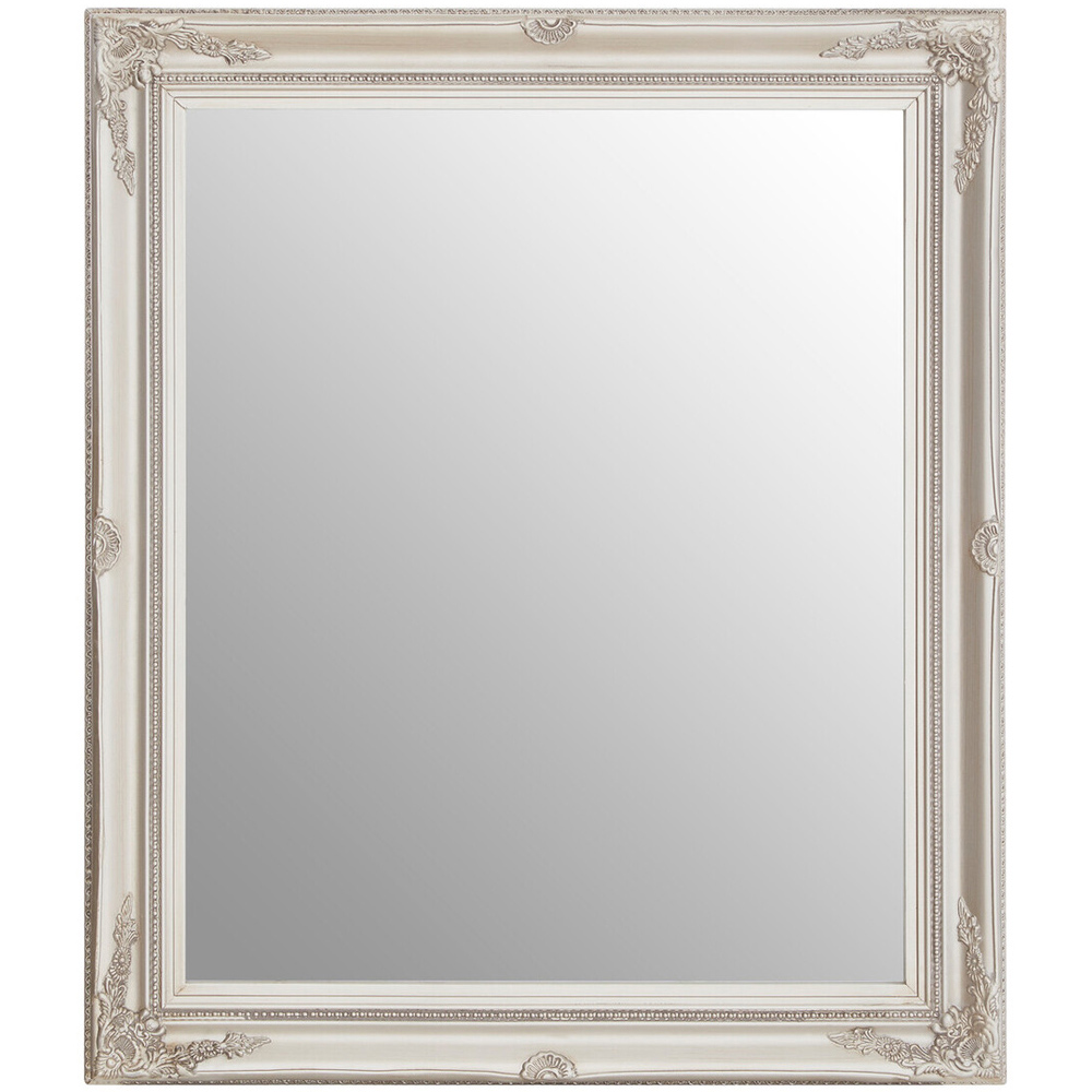Premier Housewares Classic Silver Wall Mirror Image 1