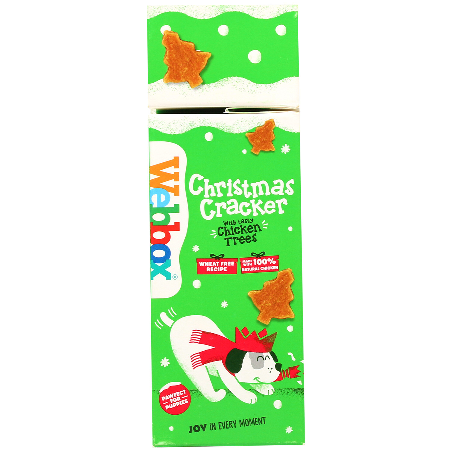 Webbox Christmas Cracker Dog Treats Image 1