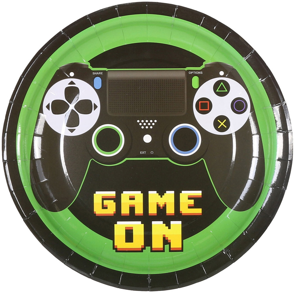 Single Gaming Plate 8 Pack in Assorted styles Image 2