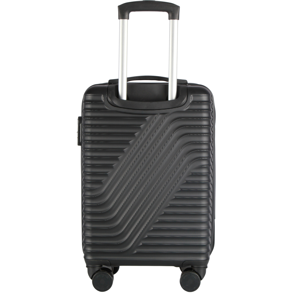 Neo Set of 3 Black Hard Shell Luggage Suitcases Image 4