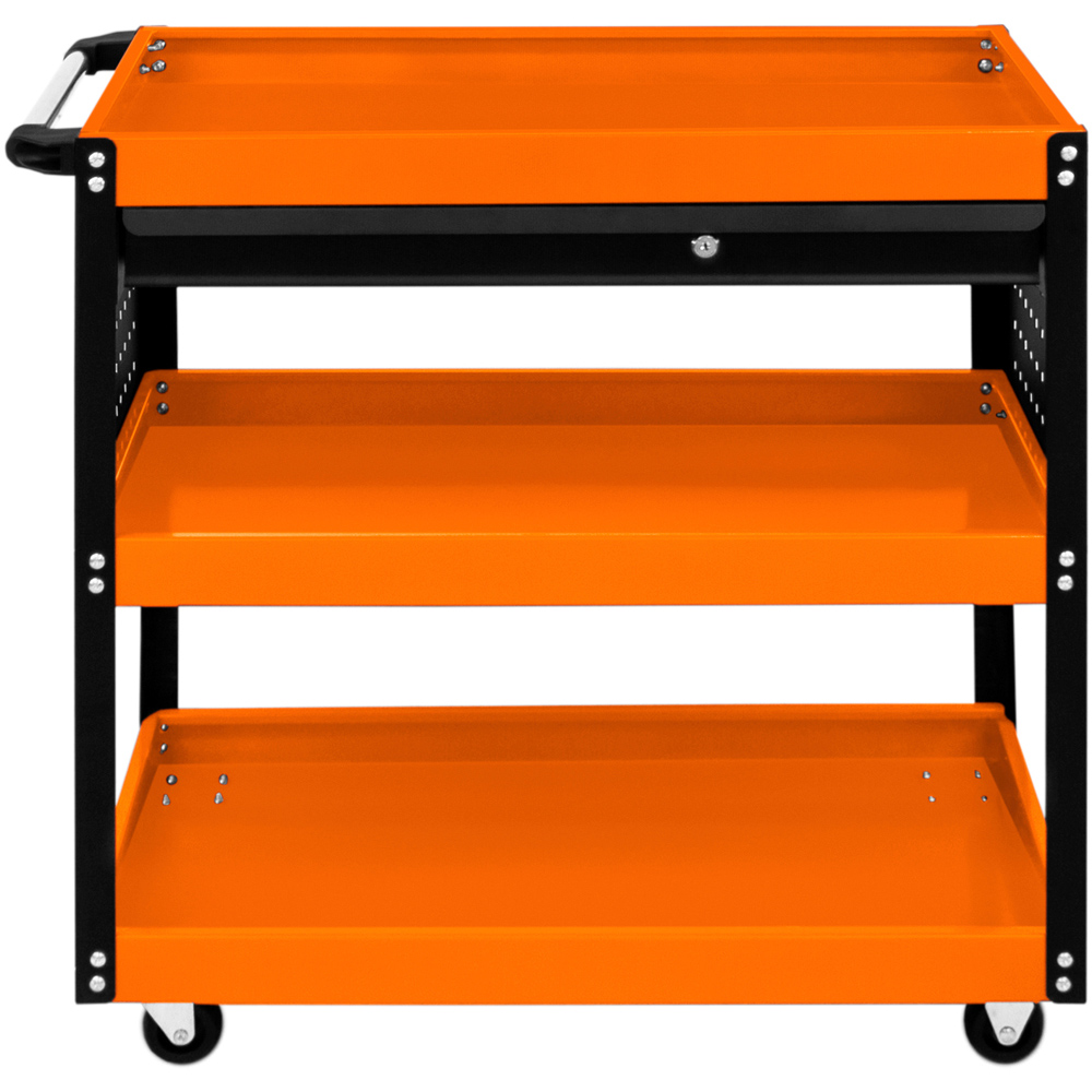 T-Mech Orange Storage Tool Trolley Image 2