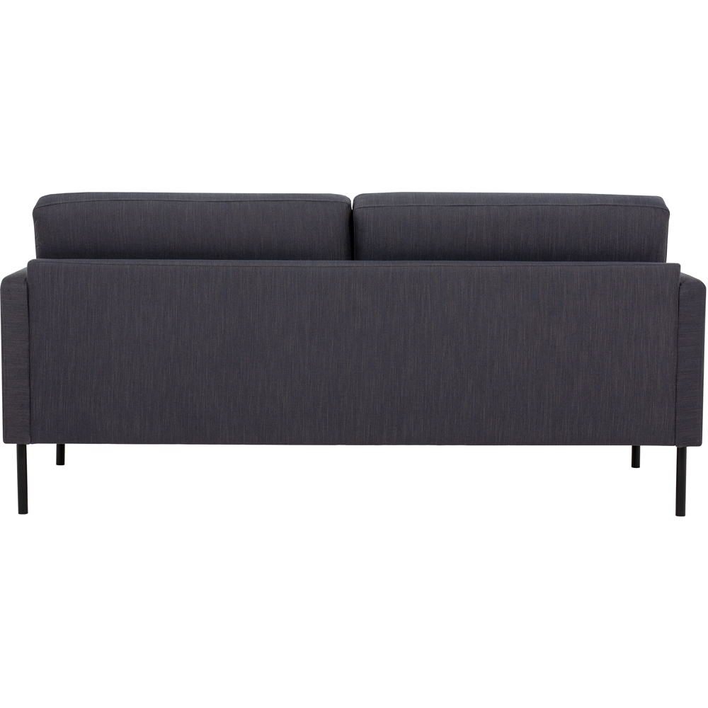 Florence Larvik 2.5 Seater Anthracite Sofa with Black Legs Image 5