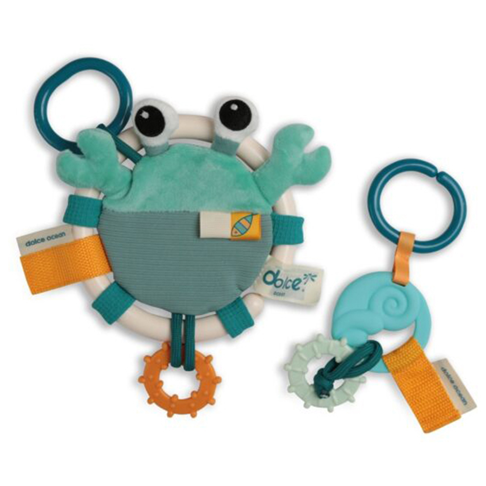 Dolce Shelly The Crab and Ocean Activity Teether Image 1