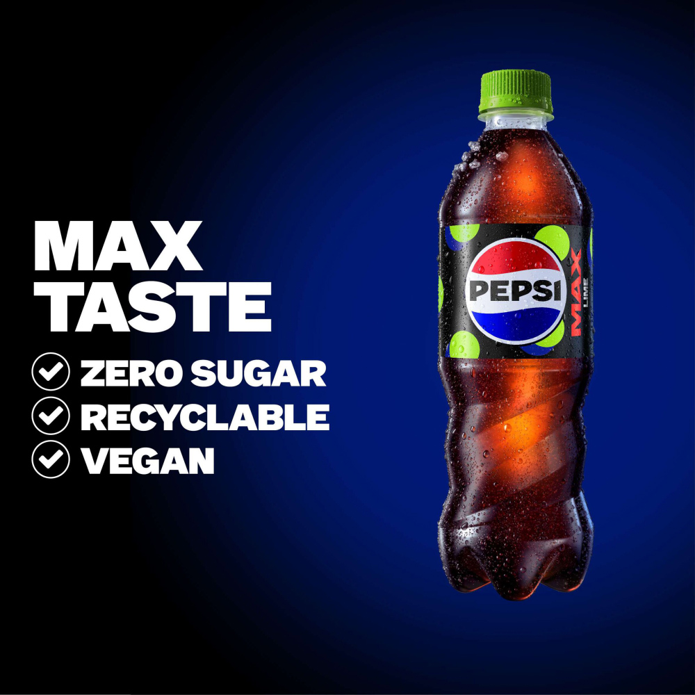 Pepsi Max Lime 500ml Image 2