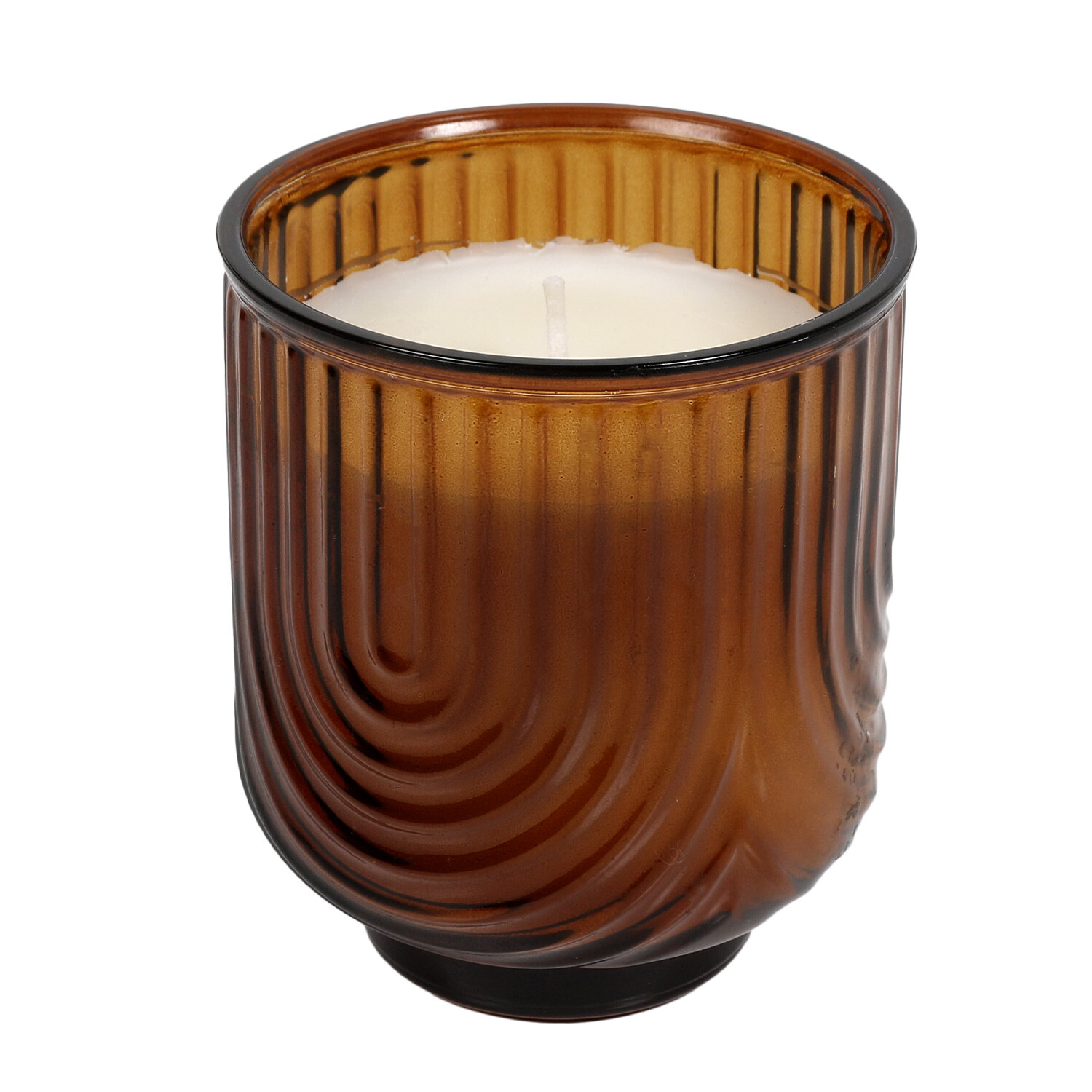 Single Amber and Tobacco Scented Candle in Assorted styles Image 2