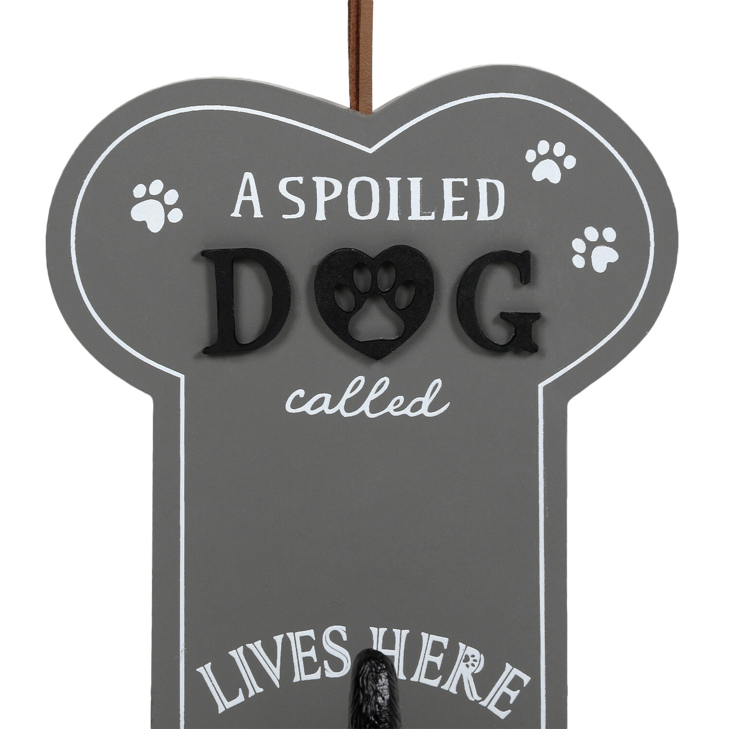 Single Personalised Dog Plaque 21 x 12.5cm in Assorted styles Image 6