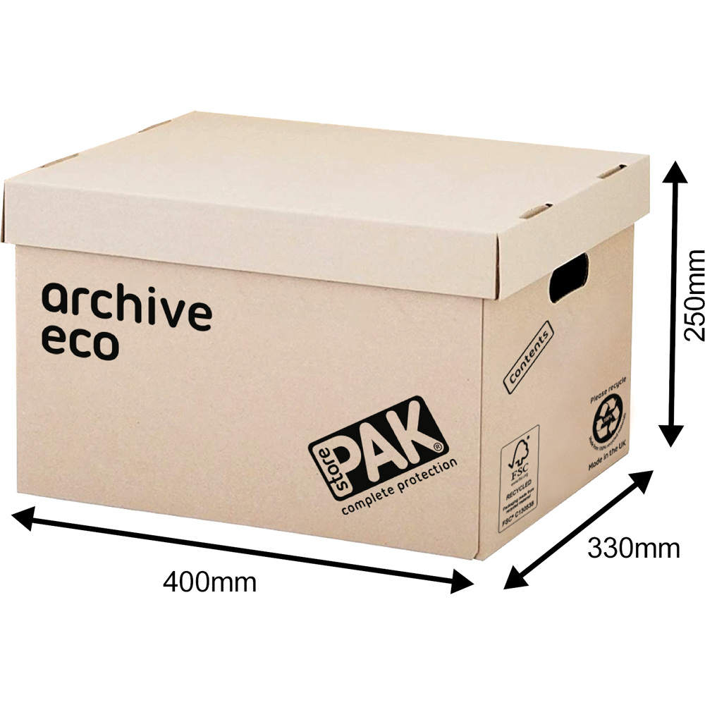 StorePAK Eco Archive Storage Box 10 Pack Image 4