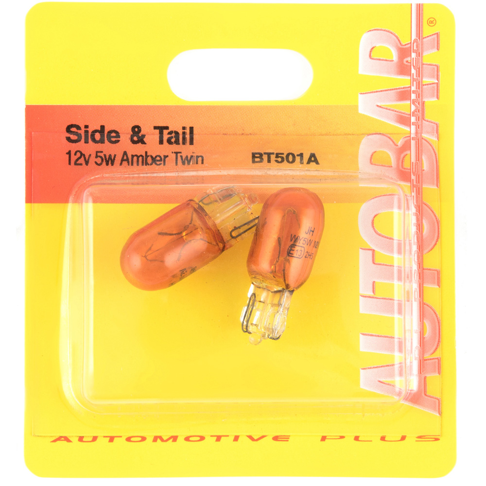 Autobar Twin Amber Stop and Tail Light Bulb Image 1