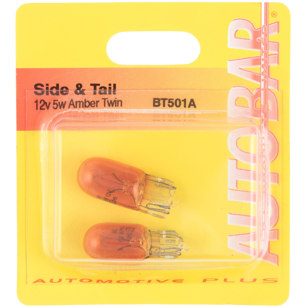 Autobar Twin Amber Stop and Tail Light Bulb Image 2