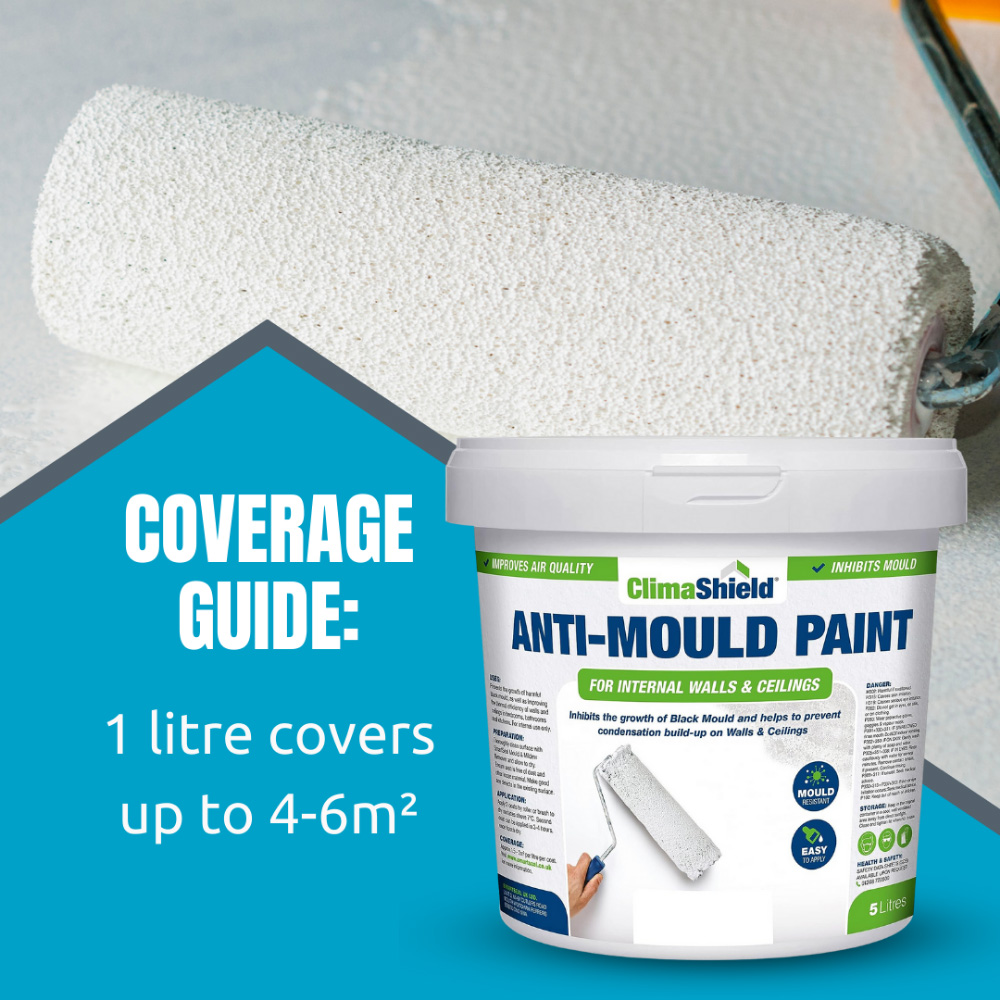 SmartSeal Frosted Blue Anti Mould Paint 2.5L Image 8