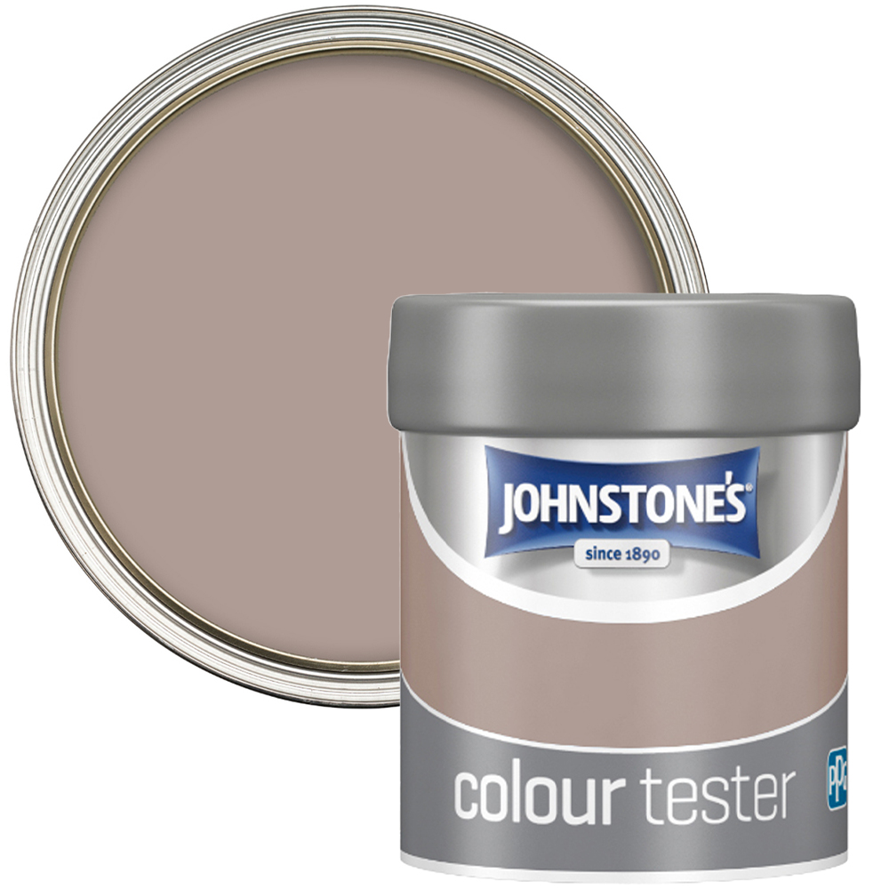 Johnstone's Coffee Cream Matt Emulsion Tester Pot 75ml Image 1