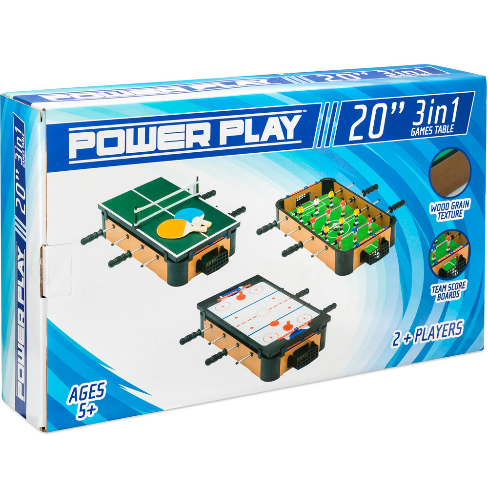Toyrific 3 in 1 Games Table 20 inch Image 9