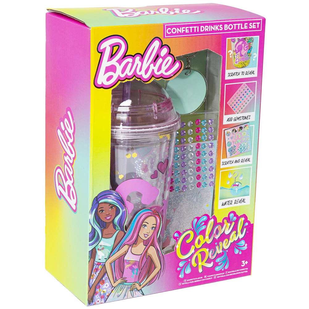 Barbie Confetti Drinks Bottle Image