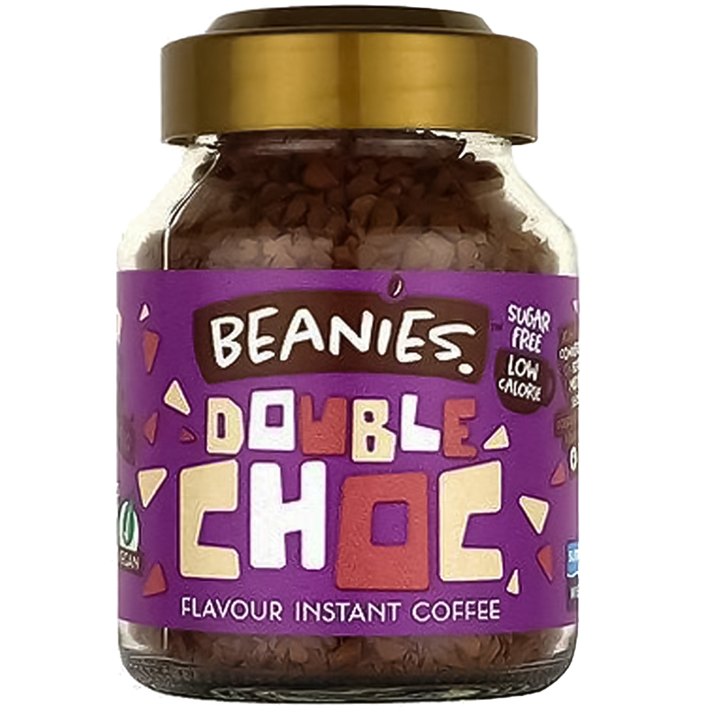 Beanies Double Chocolate Instant Coffee 50g Image