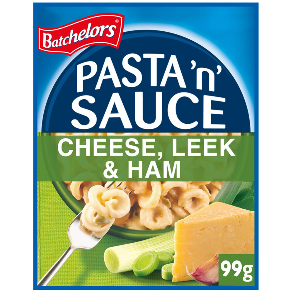 Batchelors Pasta 'n' Sauce Cheese, Leek and Ham 99g Image 1