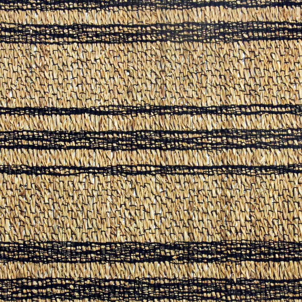 Tay Black Seagrass Table Runner Image 2