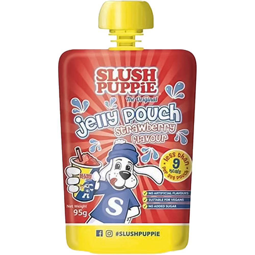 Slush Puppie Strawberry Jelly Pouch 570g Image