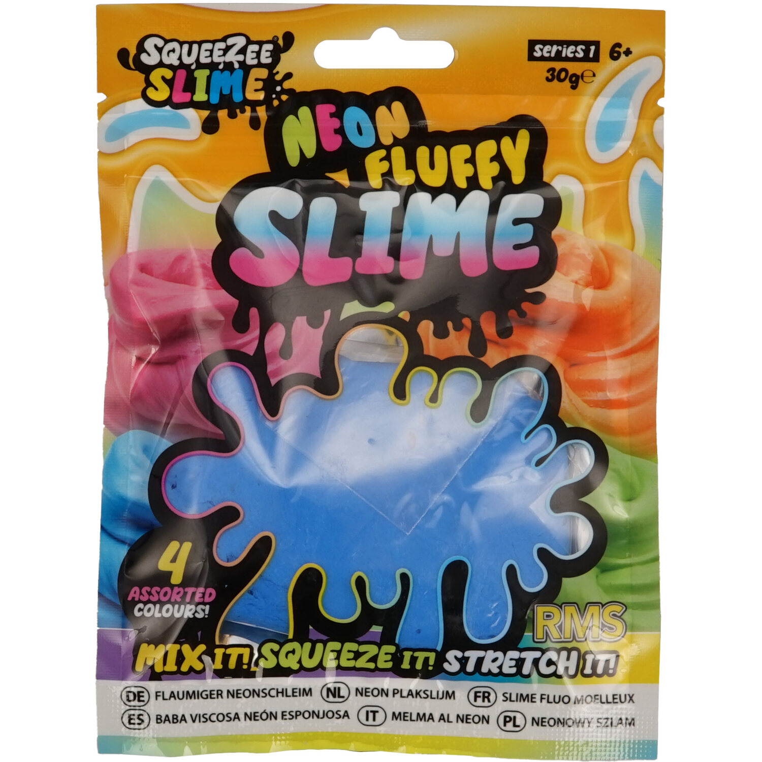 Neon Fluffy Slime Image 4