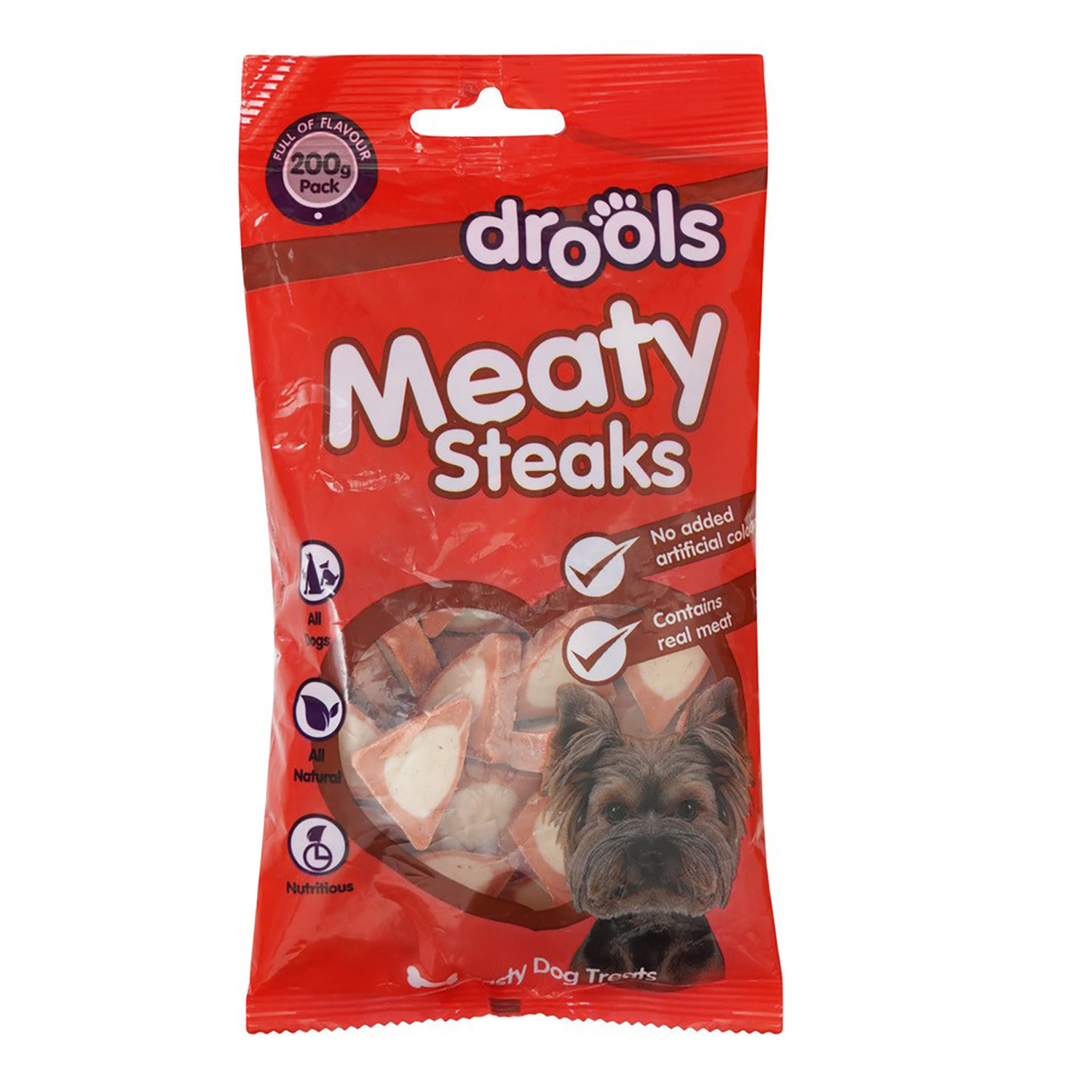 Drools Meaty Steaks Image