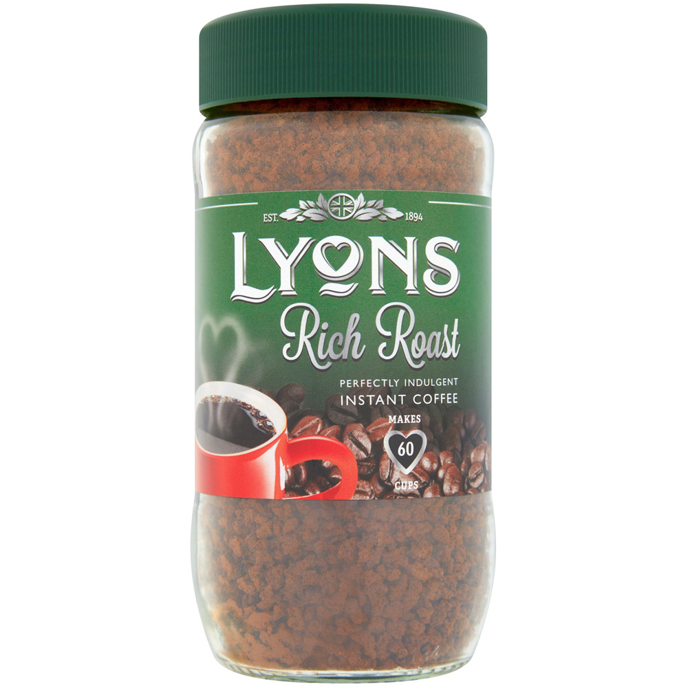 Lyons Rich Roast Instant Coffee 100g Image