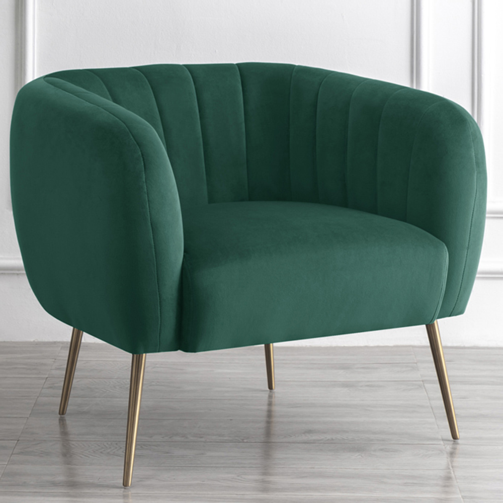 Artemis Home Matilda Green Accent Chair Image 1