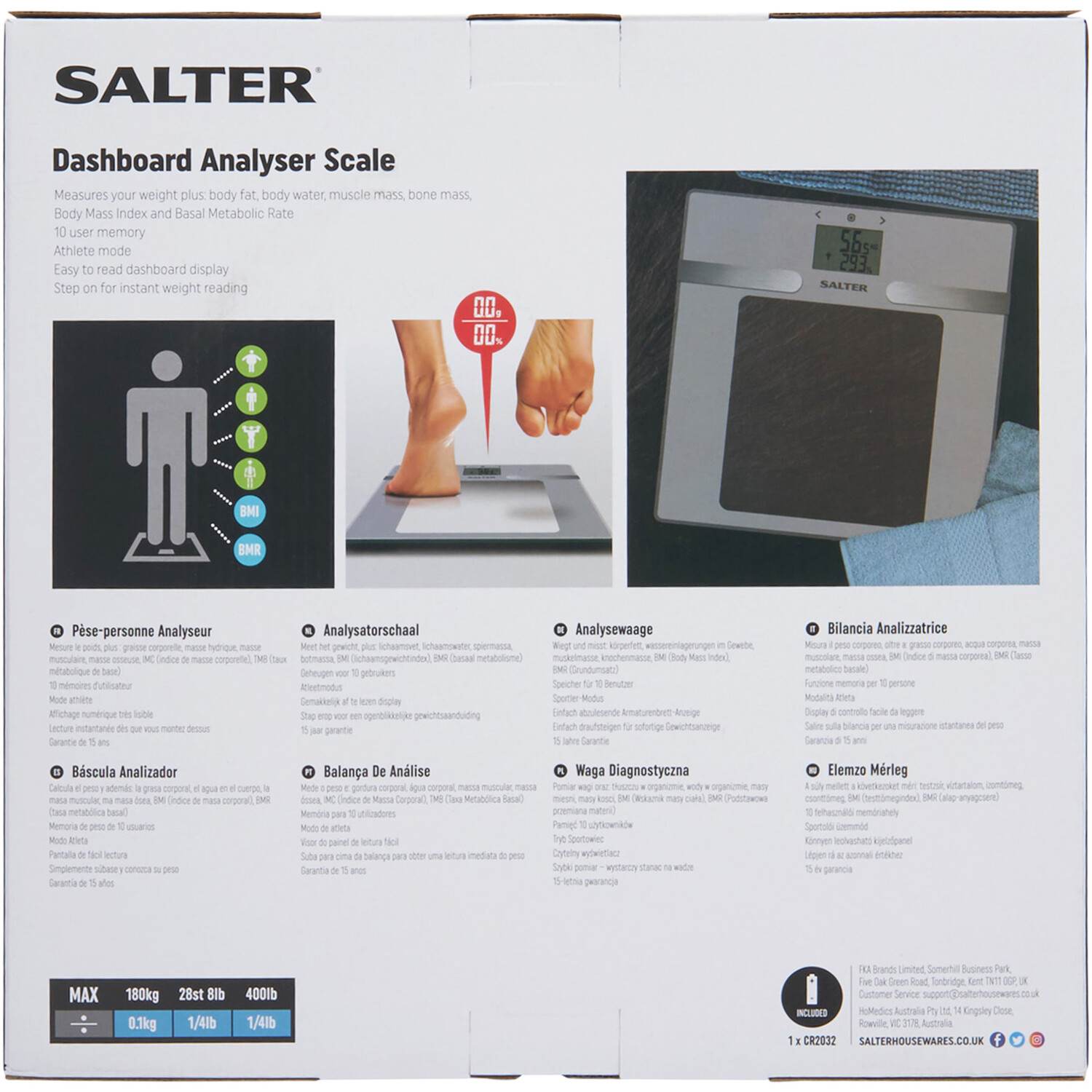 Salter Dashboard Analyser Scale Image 4