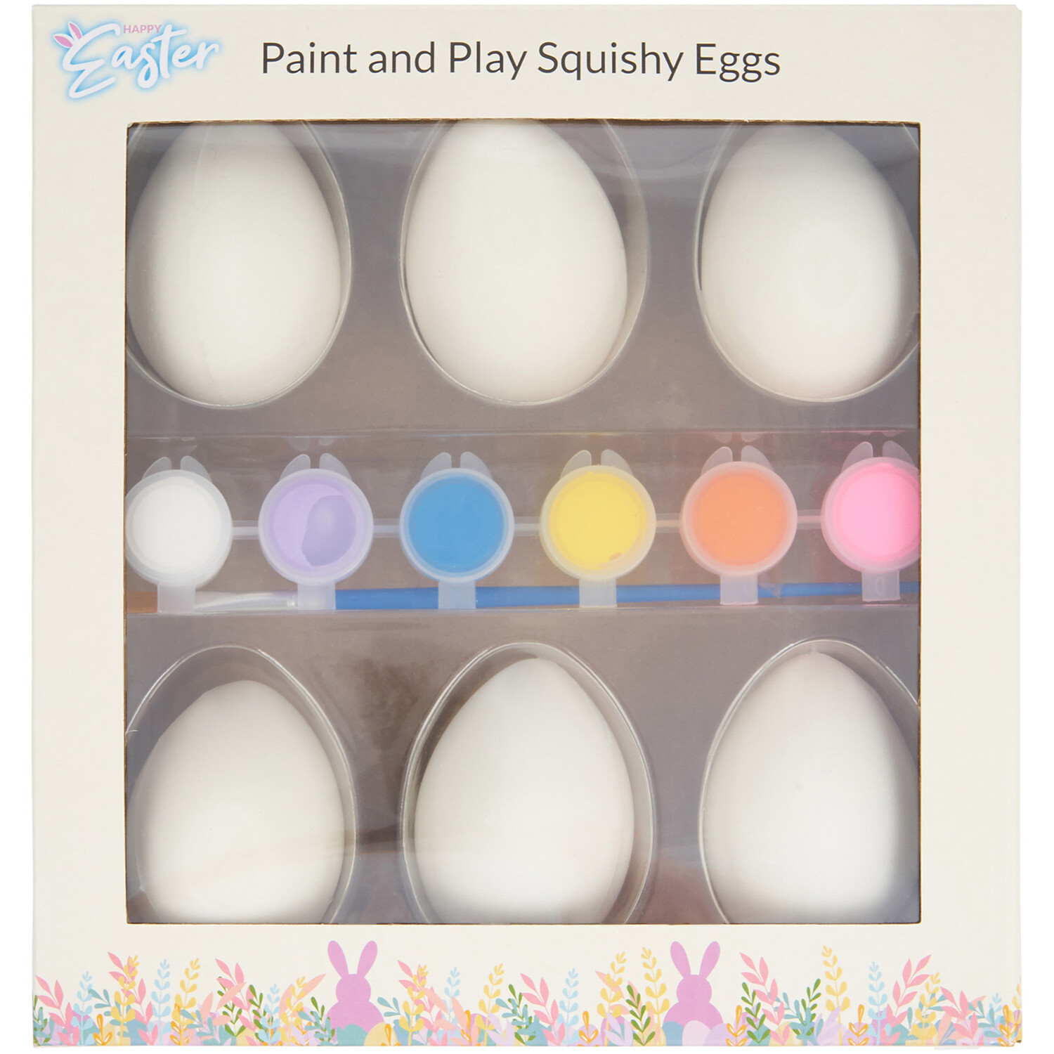 Easter Paint Your Own Squishy Egg Kit Image 1