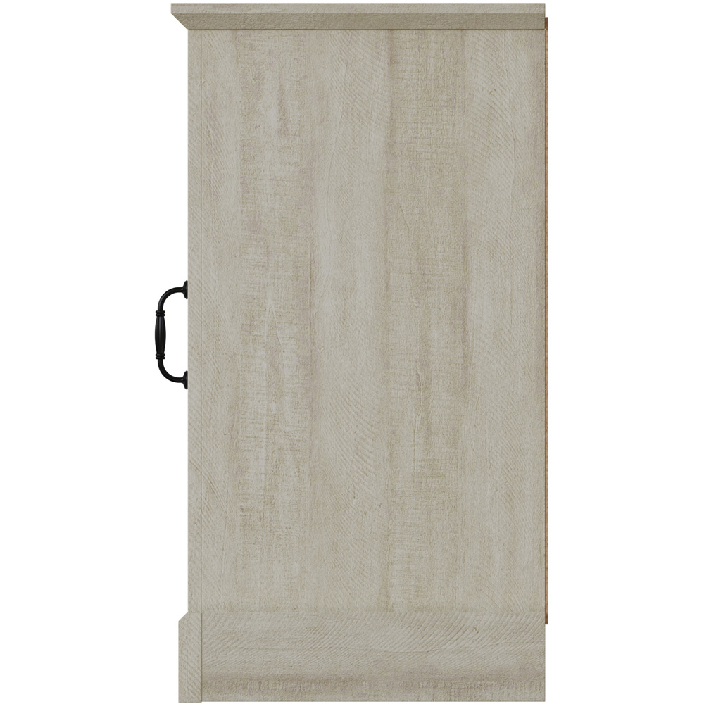 GFW Amelie 3 Door Dusty Grey Oak Sideboard Image 5