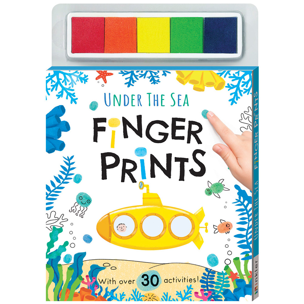 Hinkler Under The Sea Finger Print Art Set Image