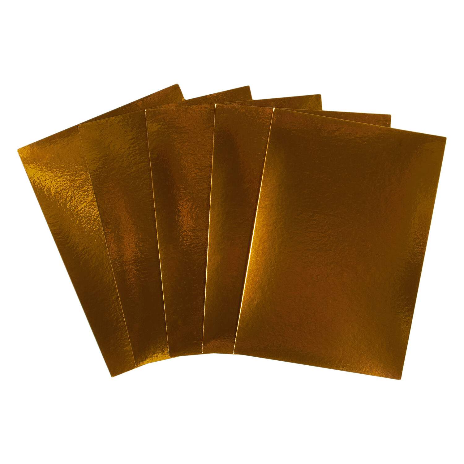 A4 Metallic Card - Gold Image 2