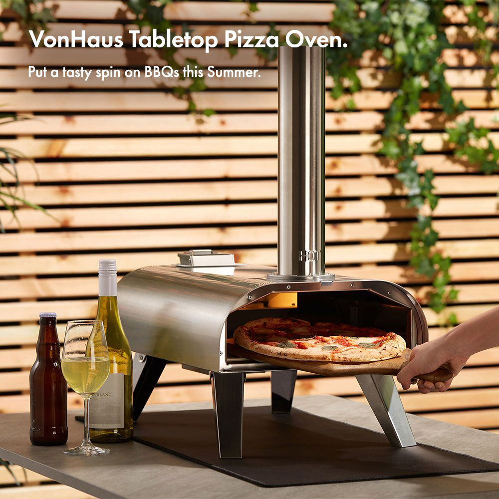 Vonhaus Table Top Pizza Oven Image 2