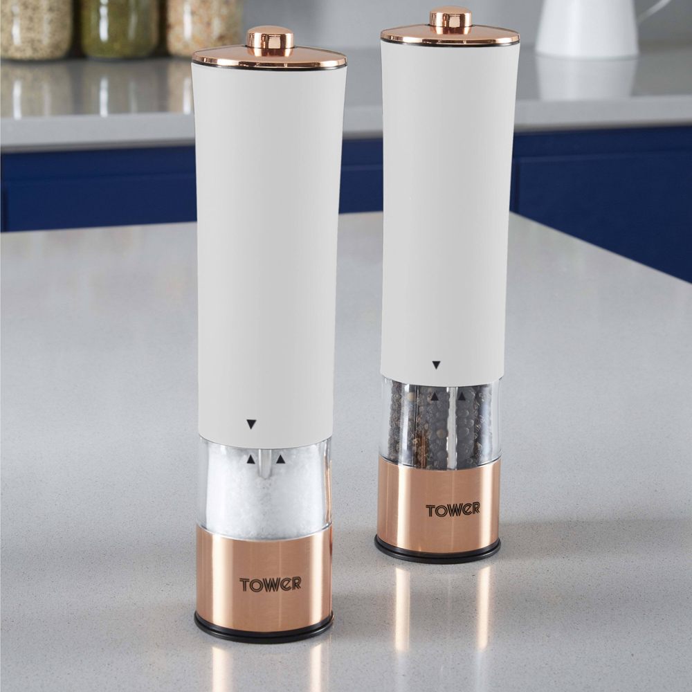 Tower Electric Salt and Pepper Mill Set Image 2
