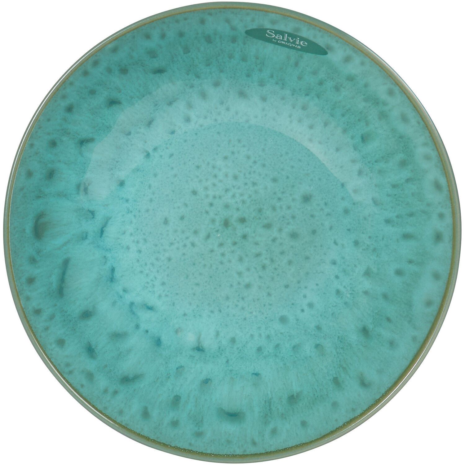 Salvie Reactive Glaze Pasta Bowl - Sea Green Image 2