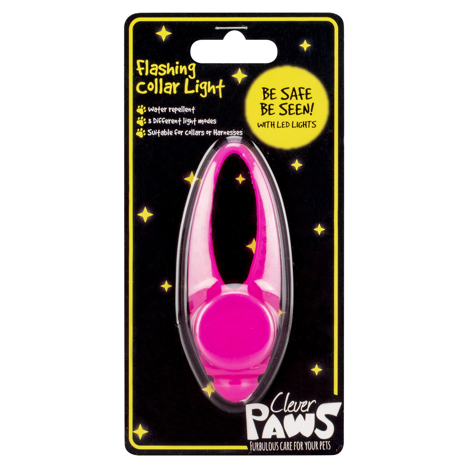 Clever Paws LED Silicone Flashing Collar Light Image 2