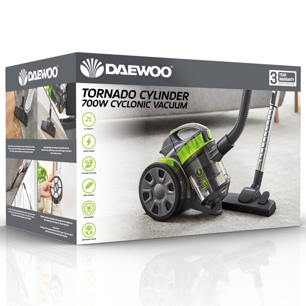 Daewoo Cyclonic Vacuum Cleaner 700W Image 9