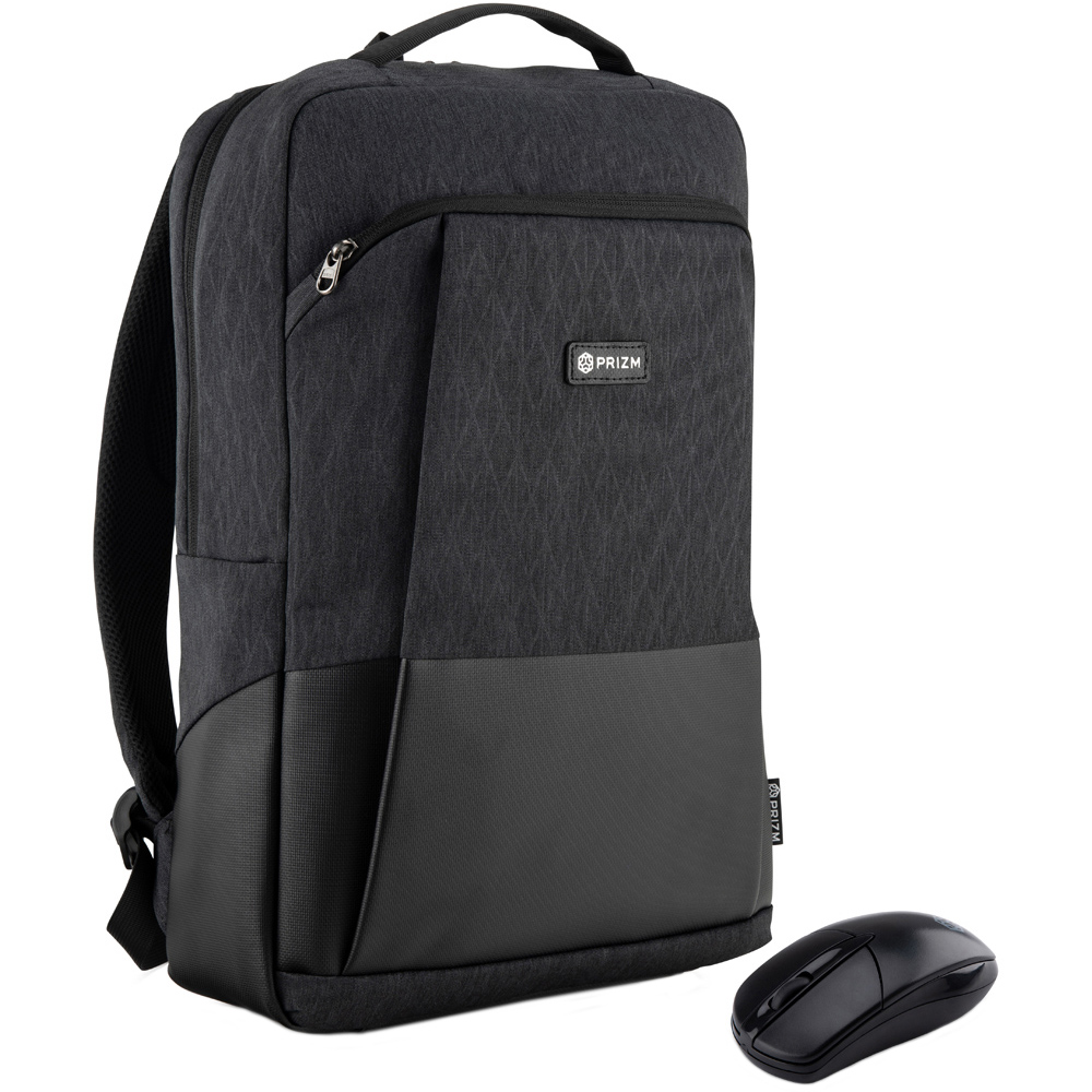 Prizm 15.6 inch Backpack and Wireless Mouse Image 1