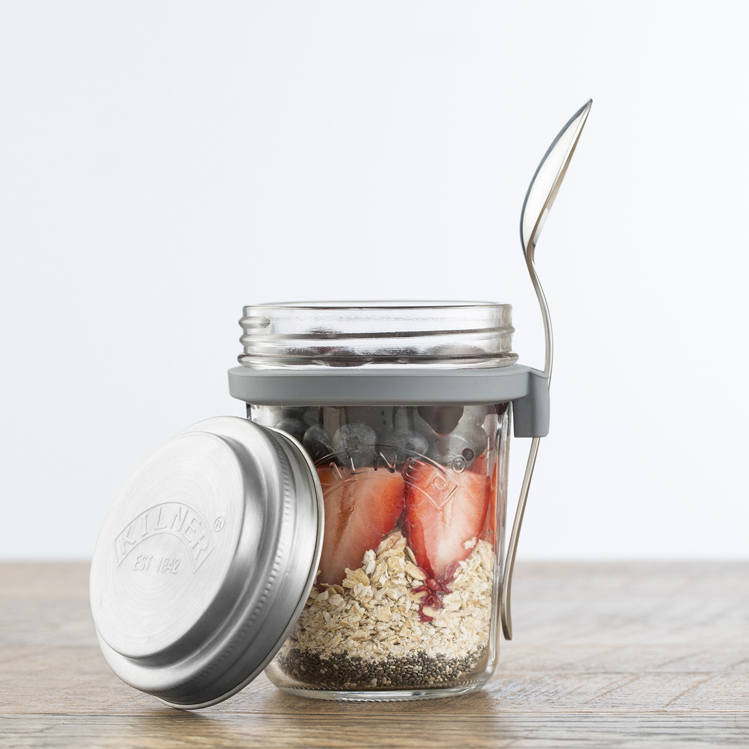 Kilner Glass Breakfast Jar Set Image 4