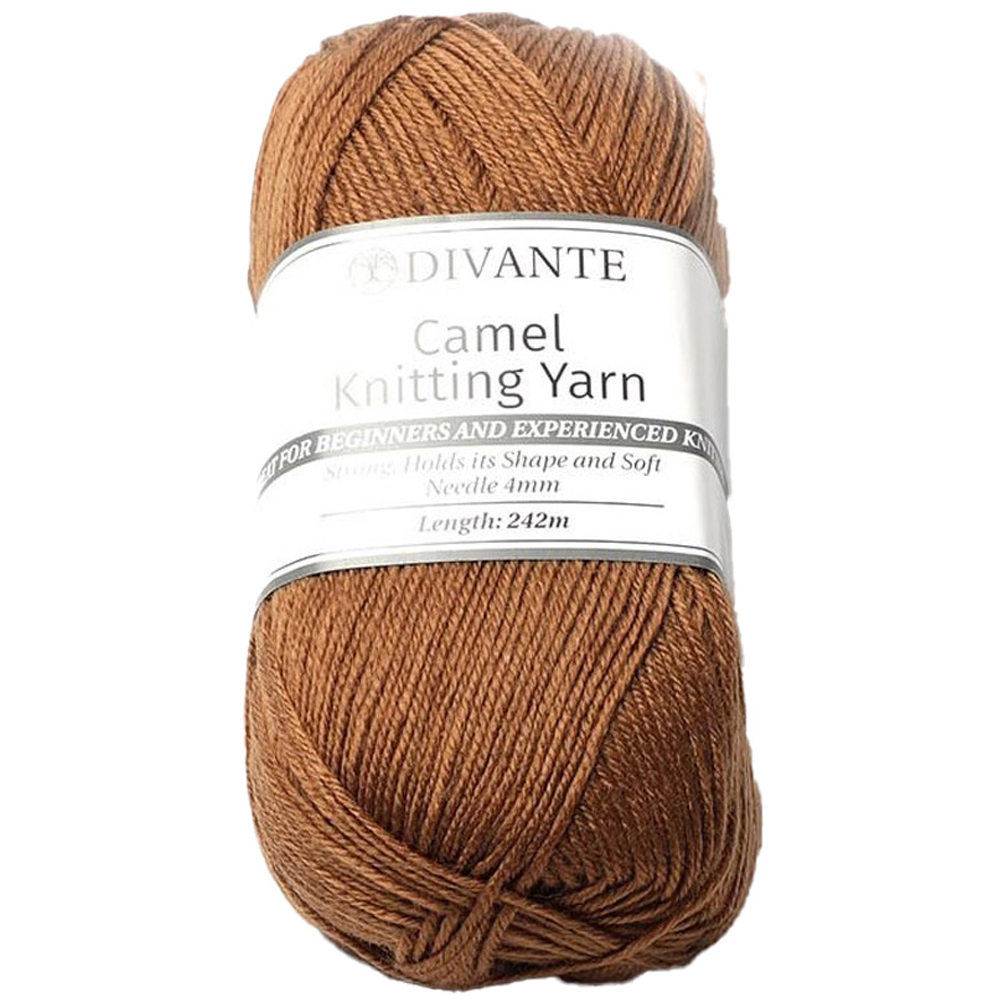 Divante Basic Knitting Yarn - Camel Image