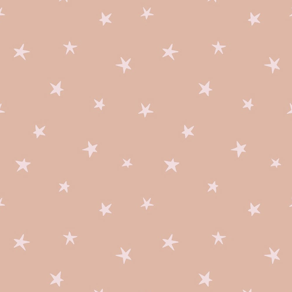Bobbi Beck Eco Luxury Children's Star Pink Wallpaper Image 1