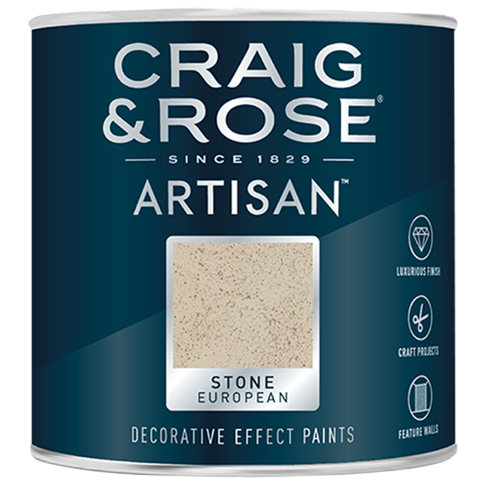 Craig & Rose Artisan Walls & Ceilings Stone European Matt Paint 2.5L Image 2