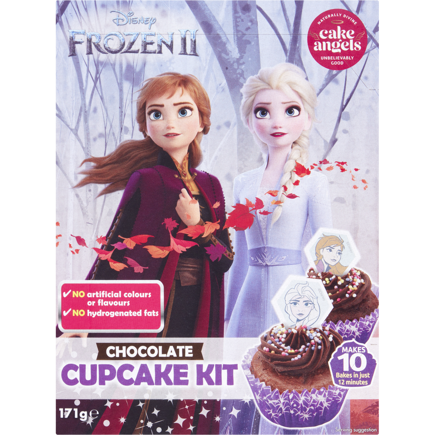 Frozen II Chocolate Cupcake Kit - Purple Image