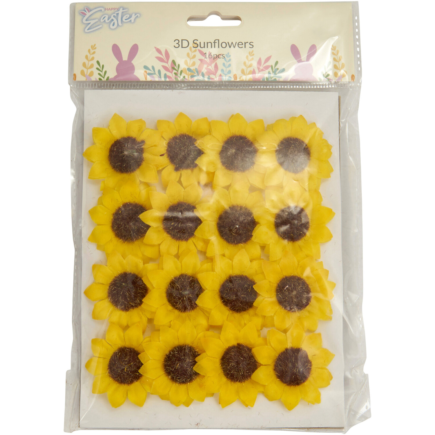 Easter 3D Sunflowers 16 Pack Image 1